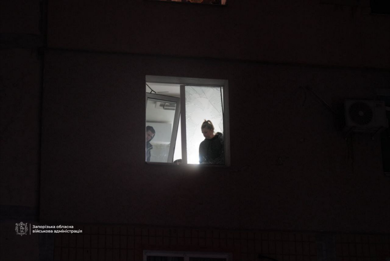 Атака росіян на Запоріжжя вдосвіта 28 січня